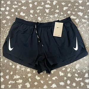 Nike Aeroswift Dri-Fit ADV 4” Running Shorts Black Mens Sz.Large CJ7840-010 $80